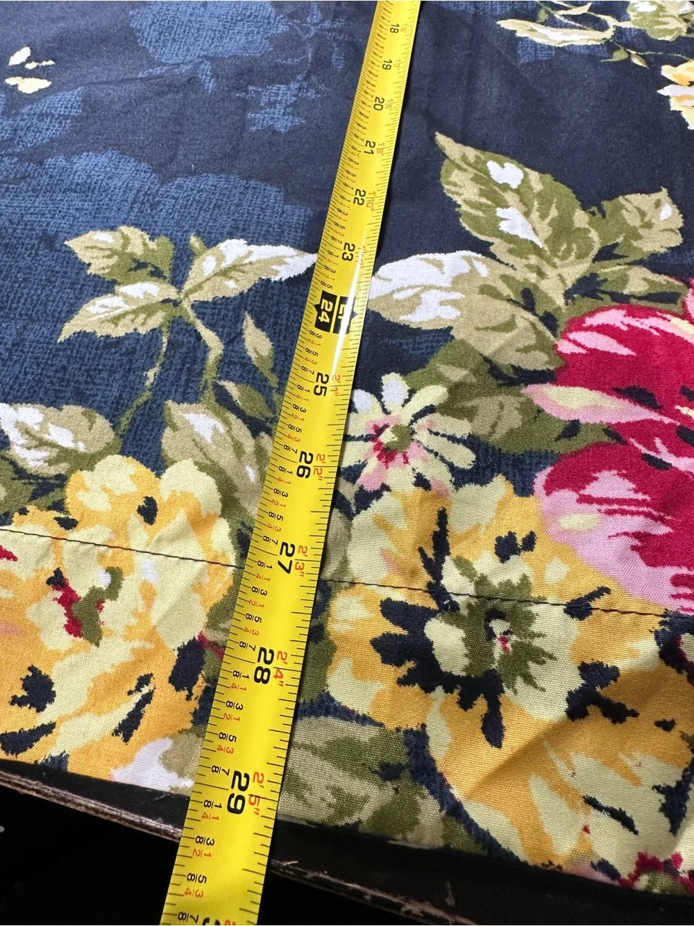 (2) Belk Modern Southern Home Bold Floral Reversible Trellis Print Shams 24x29